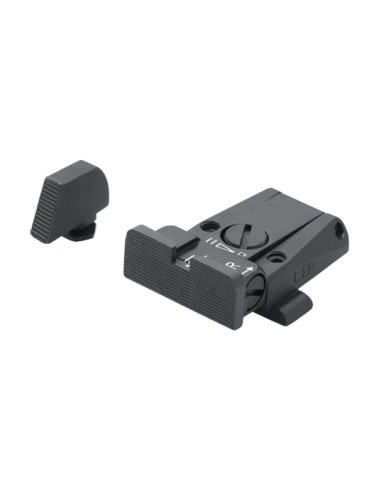 HAUSSE REGLABLE ET GUIDON LPA SPR36GL07 TARGET GLOCK 17,19,20,21,22