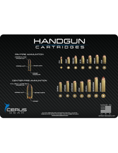 TAPIS TOP HANDGUN CARTRIDGES PROMAT