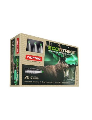 MUNITION NORMA 308 WINCH ECOSTIKE 165GR