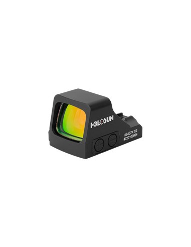 POINT ROUGE HOLOSUN REFLEX 407K X2 - DOT 6 MOA RETICULE ROUGE