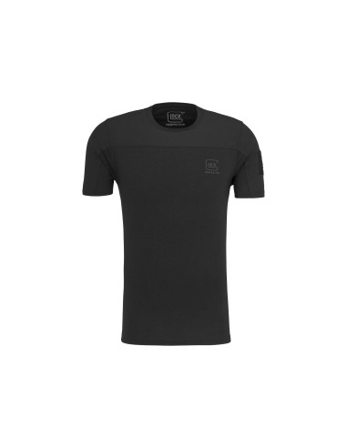 TEE SHIRT GLOCK "TACTICAL" MANCHES COURTES NOIR L