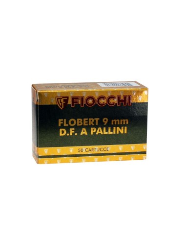 CARTOUCHE FIOCCHI 9MM FLOBERT pb 7.5 boite de 50