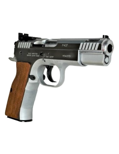 PISTOLET TANFOGLIO BUZZ CHROME CAL 40SW CANON COMPENSE