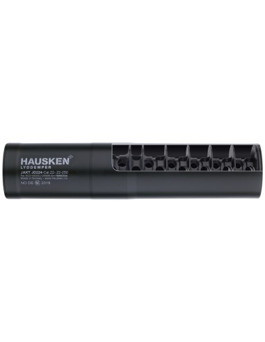 MODERATEUR HAUSKEN SILENCIEUX JD224 8,2MM M18X100 DIAM EXTERIEUR 50