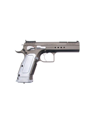 PISTOLET TANFOGLIO LIMITED HC CUSTOM GK CAL. 40SW PLAQUETTES ET PUITS ALU