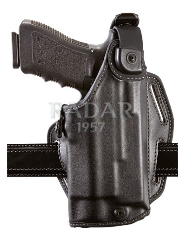 HOLSTER RADAR GLOCK 17 GALET CUIR / RETENTION   6098-5522