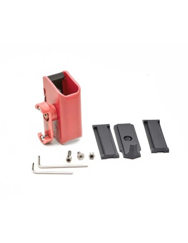 PORTE CHARGEUR DAA RACER IPSC ROUGE