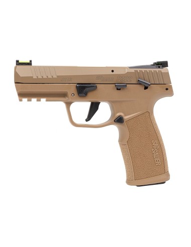 PISTOLET SIG P322 COYOTE OPTIC READY 20 COUPS  CAL. 22LR FILETE