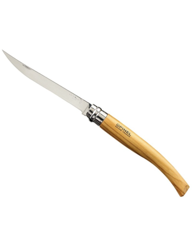 COUTEAU OPINEL N°12 EFFILE OLIVIER LAME 10 CM INOX EFFILE LAME POLIE GLACE