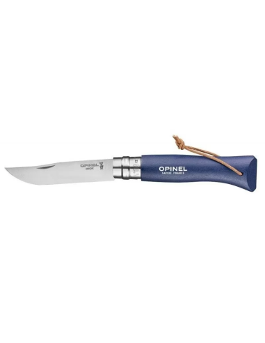 COUTEAU OPINEL N°08 BAROUDER BLEU FONCE