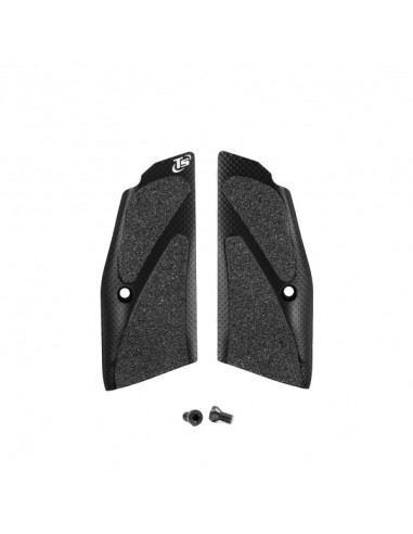 PLAQUETTES ALUMINIUM TONI SYSTEM CZ SHADOW 2 COURTES POUR PUITS DE CHARGEUR NOIR GCZ3DC-BK