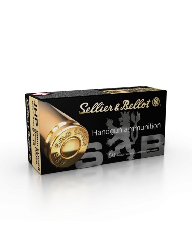 MUNITION SELLIER BELLOT 9X19 124 GRAINS JHP  BOITE DE 50