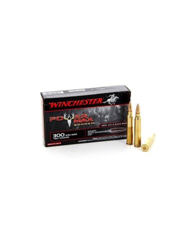 MUNITIONS WINCHESTER 300 WSM  POWER MAX BOITE DE 20