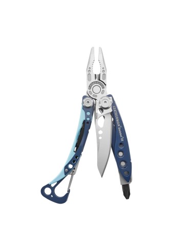 COUTEAU LEATHERMAN SKELEETOOL CX NIGHTSHADE (BLEUE CIEL)