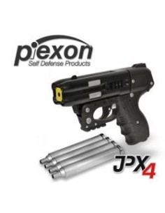 Pistolet jet protecteur JPX 4 laser pro - Piexon _ Arme alarme et de  défense - Full Defense