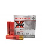 MUNITIONS WINCHESTER CAL 28/70 SUPER X N°7.5 28G BOITE*25